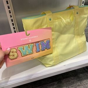 Selling bag with patches! Won’t be placed on!